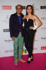Anusha Dandekar, Narendra Kumar Ahmed at Grazia young fashion awards red carpet in Leela Hotel on 15th April 2015